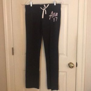 Black Aeropostale Sweatpants